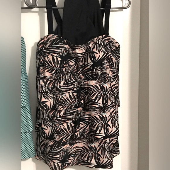 Other - Womens plus size swim suit 2 piece. Very flattering with layered front.